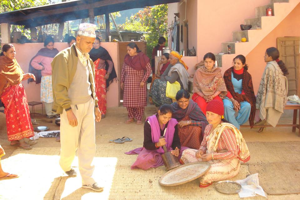  Nepal Organic Coffee Products Training