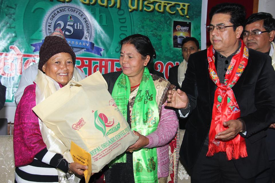 25th anniversary Nepal Organic Coffee Products